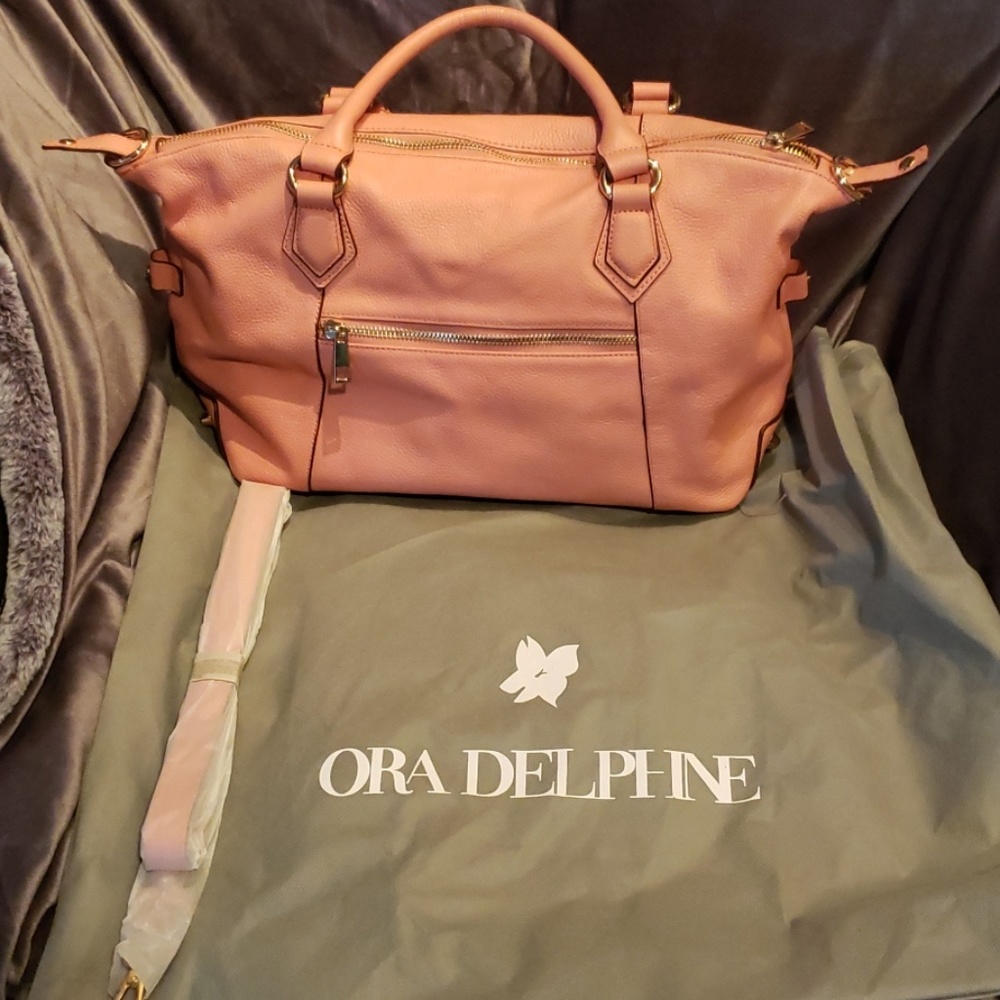 Ora delphine leather handbag